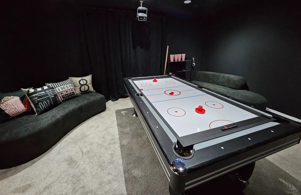 Another view of the games room
