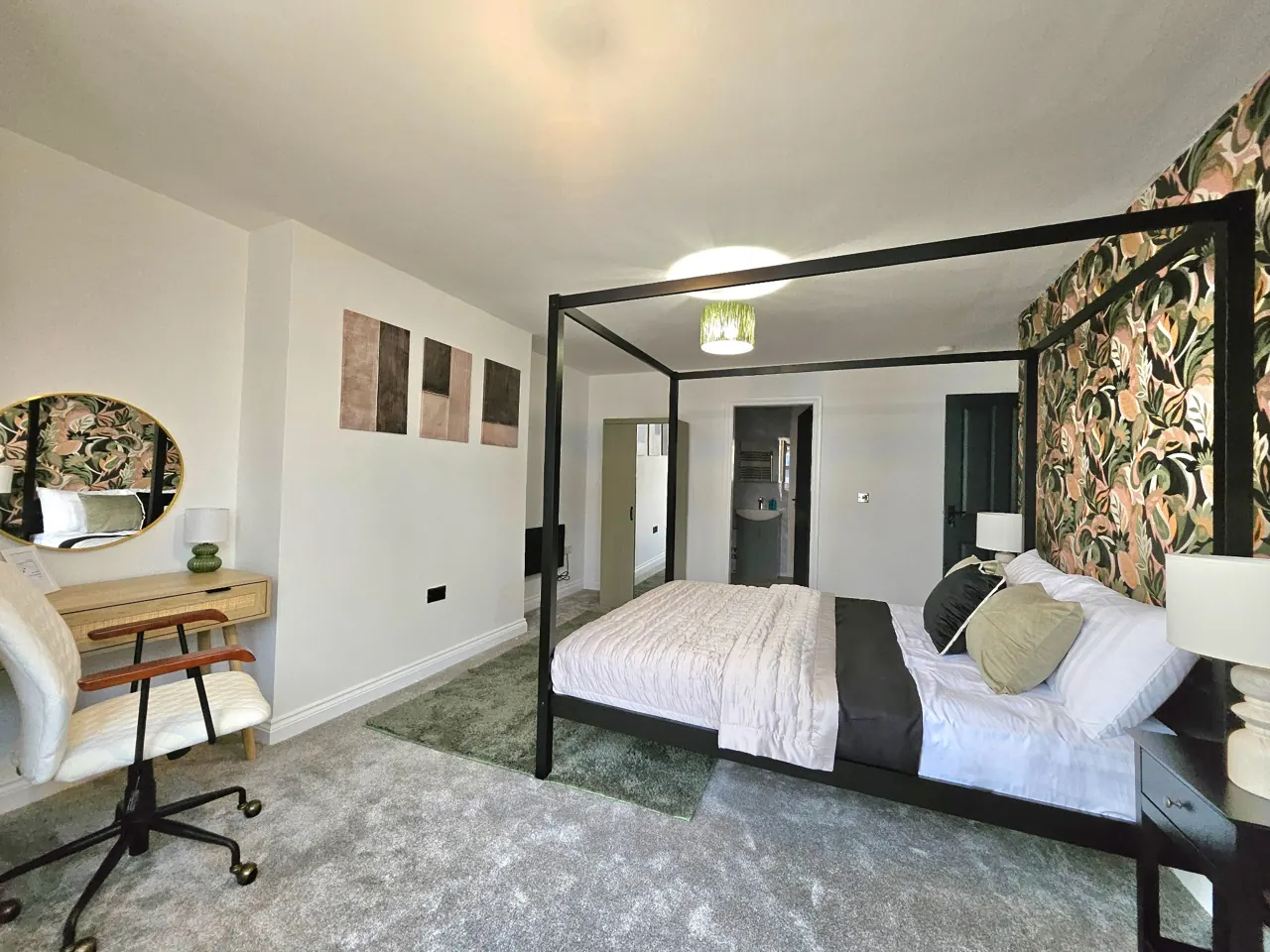 Bedroom one and dressing area
