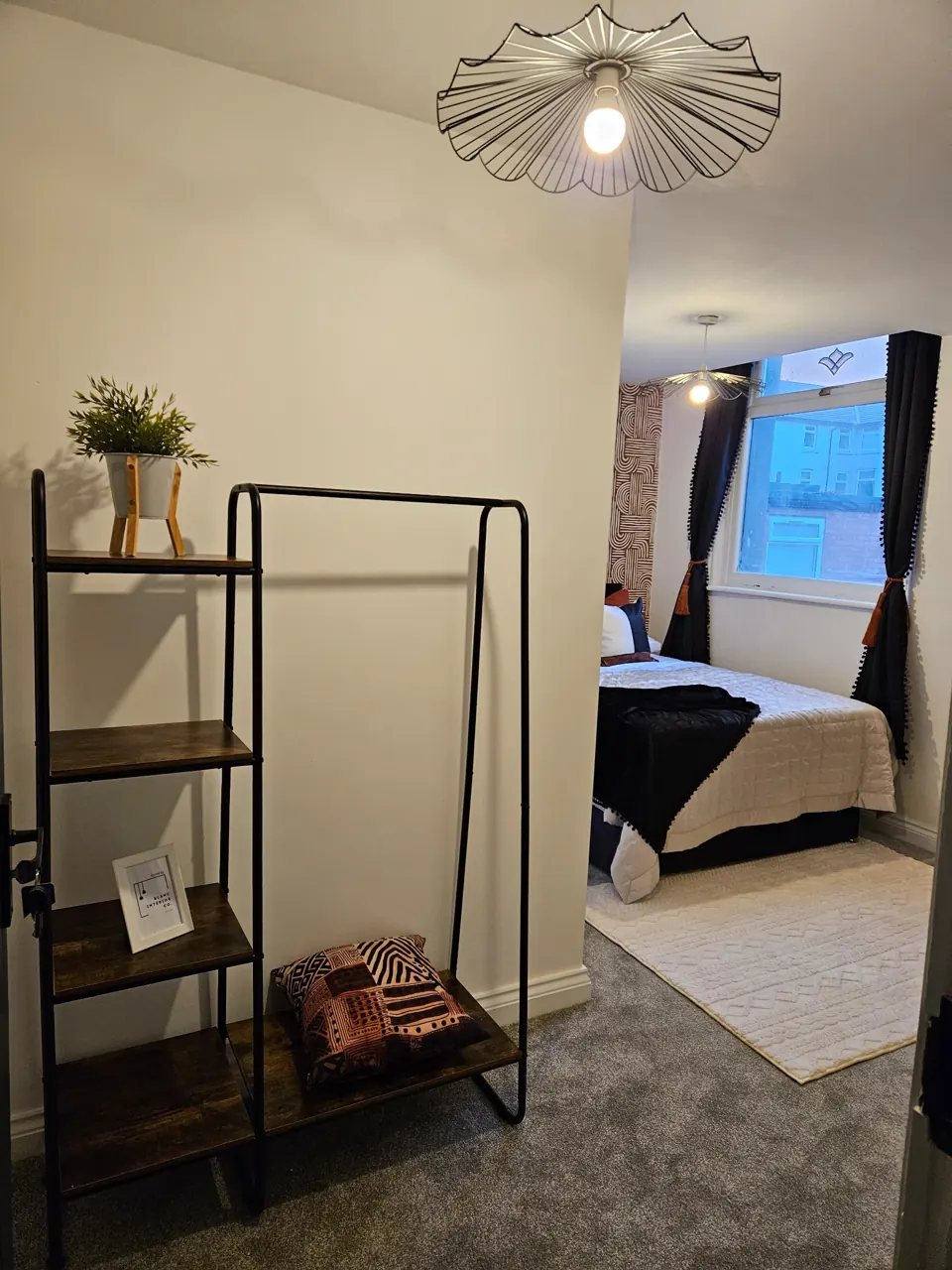 Bedroom two viewed from the landing